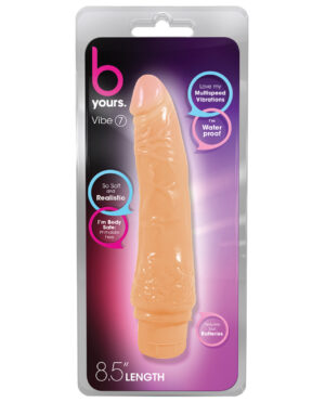 Blush Dr. Skin Vibe 8.5" Dong #7 - Beige