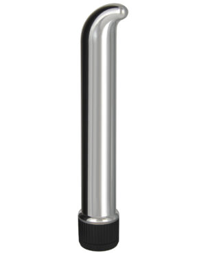 Erotic Toy Company Chrome Classics 7" G Spot Vibe - Silver