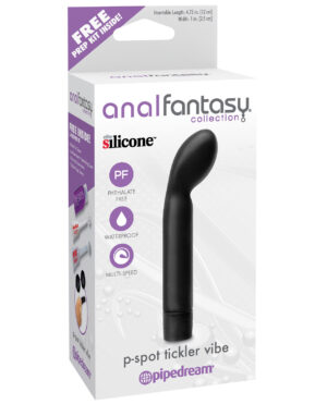 Anal Fantasy Collection P-Spot Tickler Vibe - Black