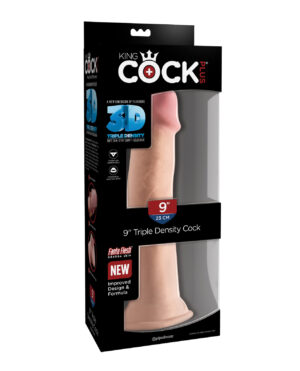King Cock Plus 9" Triple Density Cock