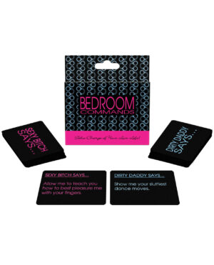 Bedroom Commands Card Game