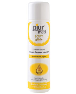 Pjur Med Soft Glide Silicone Based Personal Lubricant - 100 ml Bottle