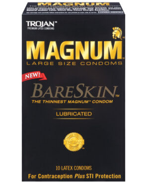 Trojan Magnum Bareskin Condoms - Box of 10