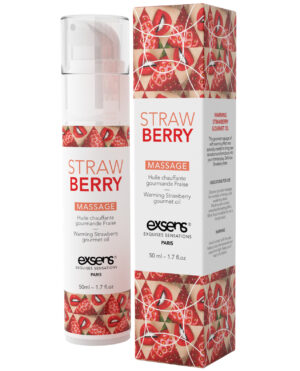 EXSENS of Paris Warming Massage Oil - Strawberry