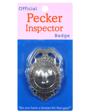 Pecker Inspector Badge