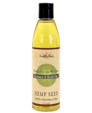 Earthly Body Massage & Body Oil - 8 oz Naked in the Woods