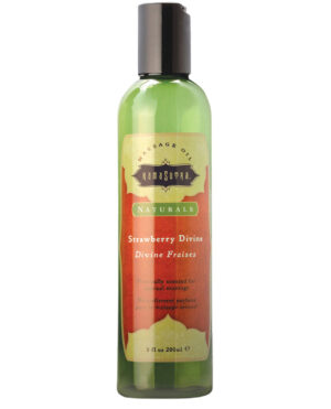 Kama Sutra Naturals Massage Oil - Strawberry