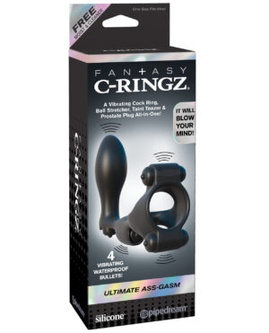Fantasy C-Ringz Ultimate Ass-Gasm - Black