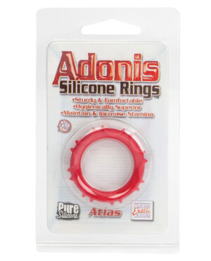 Adonis Atlas Silicone Ring - Black