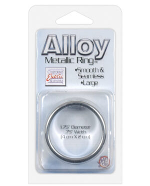 Alloy Metallic Ring - Large Silver