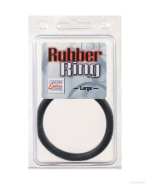 Black Rubber Ring - Large