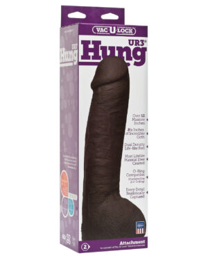 Vac-U-Lock ULTRASKYN 12" Hung - Chocolate