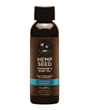 Earthly Body Massage & Body Oil - 2 oz Sunsational