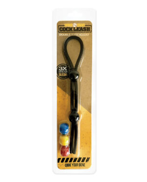 Boneyard Double Cock Leash - Black