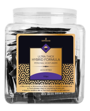 Sensuva Hybrid Personal Moisturizer Tub - Asst. Tub of 100