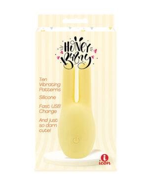 Buzzy Buddy Honey Bunny Vibe - Yellow