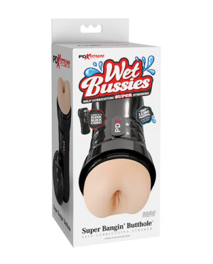 PDX Extreme Wet Bussies Super Bangin' Butthole Stroker - Light